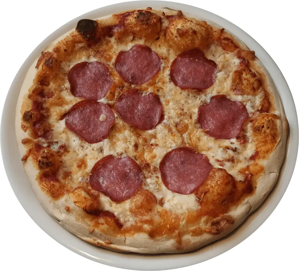 Pizza Salami & extra Käse Ø29cm (vorgebacken)