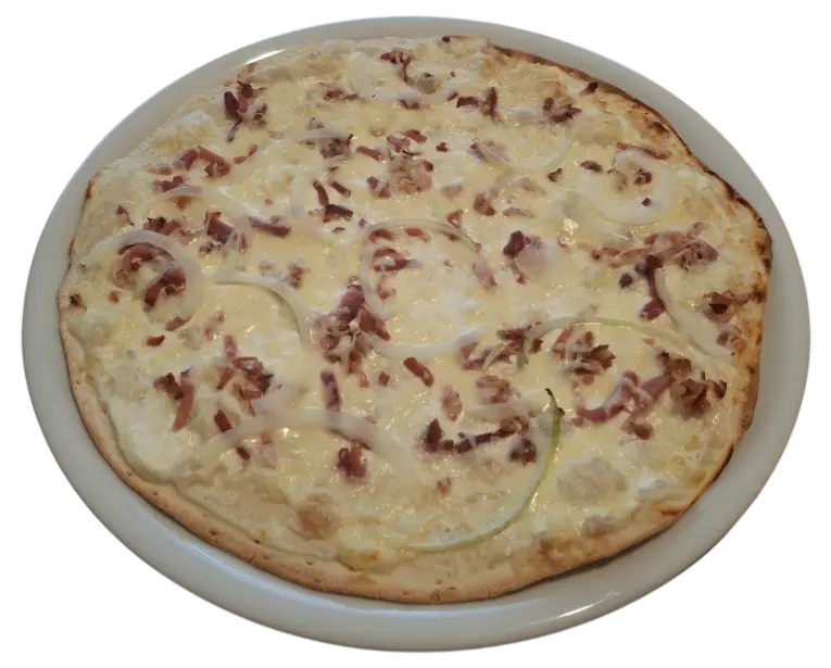 Flammkuchen Speck-Käse-Zwiebel Ø29cm (vorgebacken)