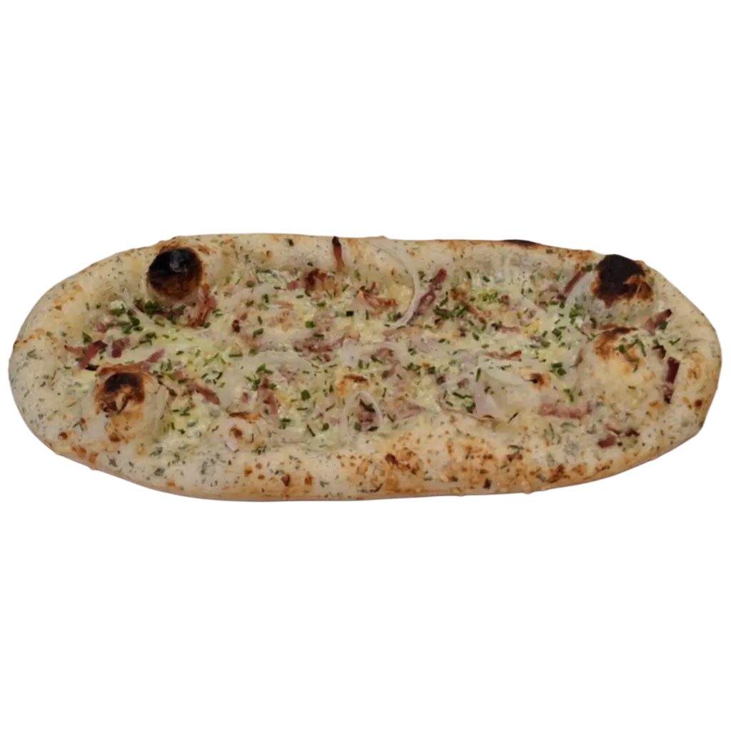 Alpenpizza Speck-Käse-Zwiebel 34x16cm (5 Stück)