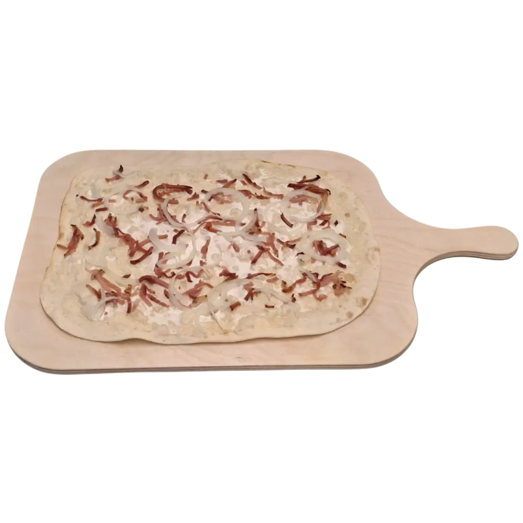 Flammkuchen Speck-Zwiebel 35x26cm (vorgebacken)