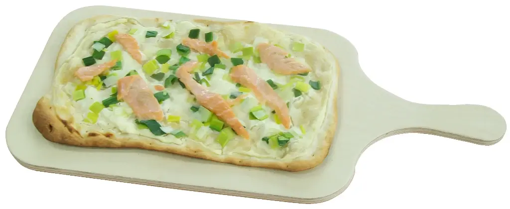 Lachsflammkuchen 35x26cm (vorgebacken)