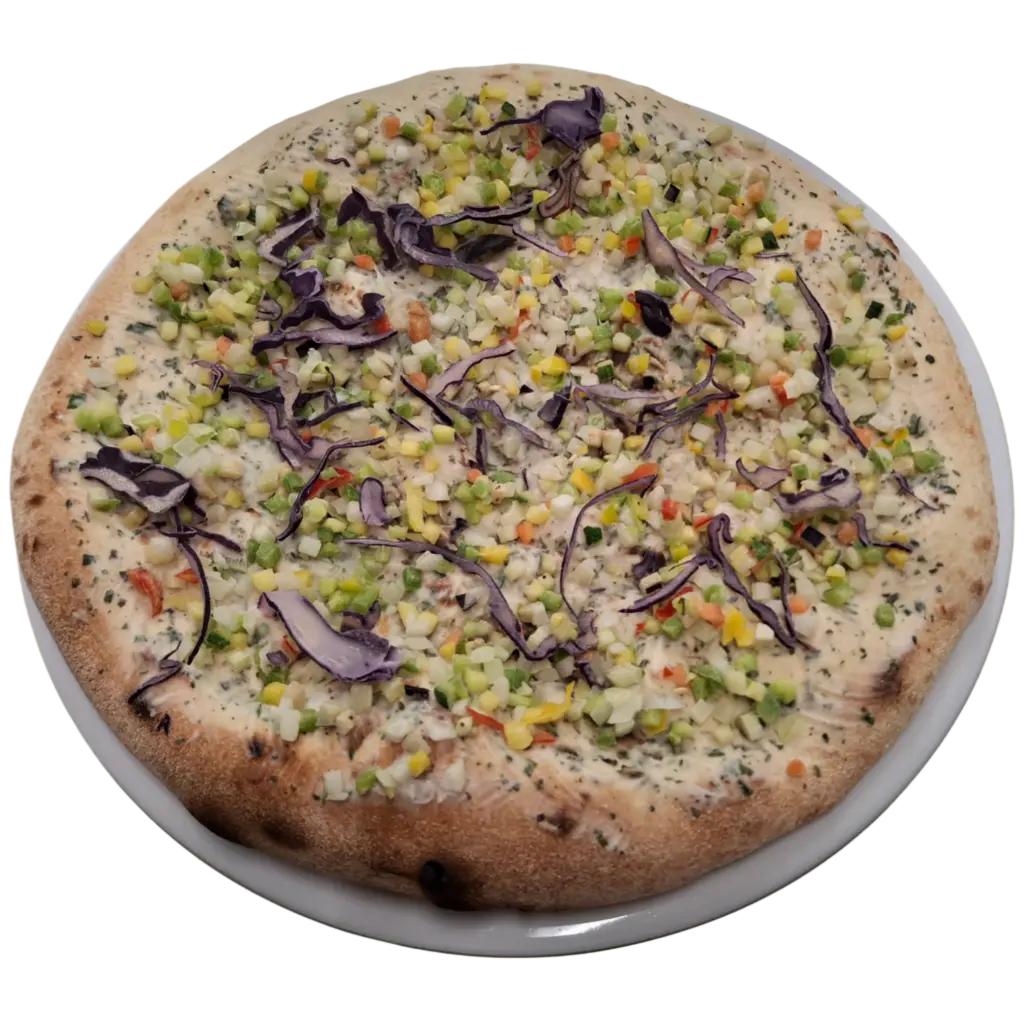 Vegane Alpenpizza "Gemüseglück" Ø29cm (vorgebacken)