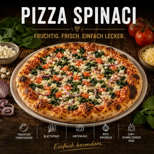 Pizza Spinaci Ø29cm (vorgebacken)