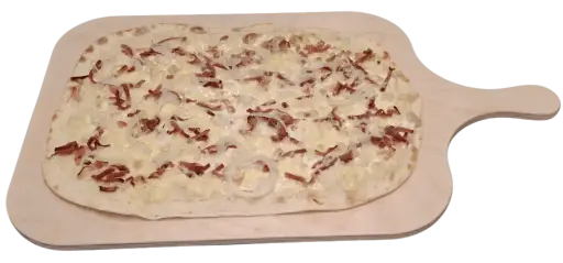 Flammkuchen Speck-Käse-Zwiebel 35x26cm (10 Stück)