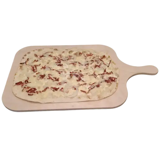 Flammkuchen Speck-Käse-Zwiebel 35x26cm (vorgebacken)