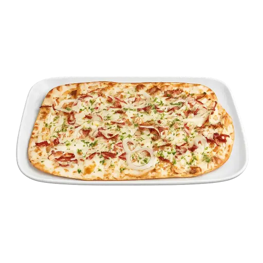Flammkuchen Speck-Käse-Zwiebel 35x26cm (vorgebacken)